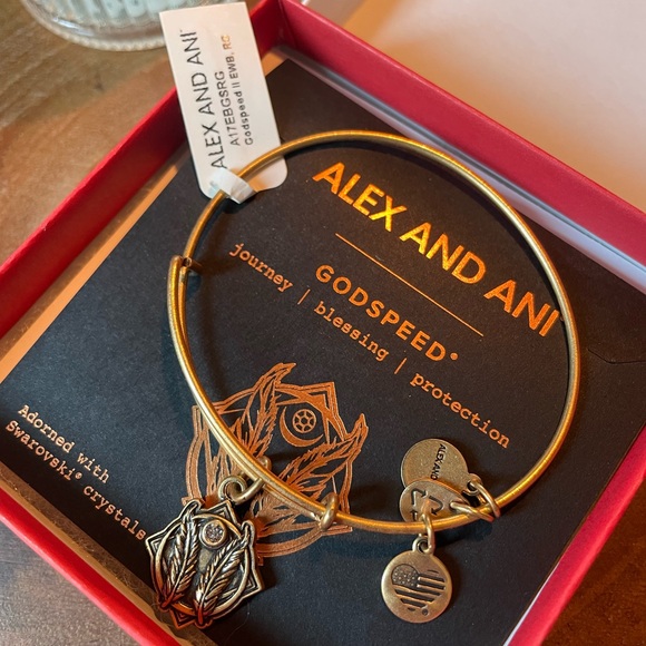 Alex and Ani Godspeed Bracelet - Picture 2 of 5